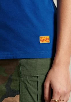 Superdry ATHLETIC ASSOCIATION CALIFORNIA GRAPHIC - Print T-shirt - Mazarine Blue -Superdry Shop abfd251e35914207a0cce95606ea43ee