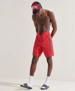 Superdry Swimming Shorts - Bright Red