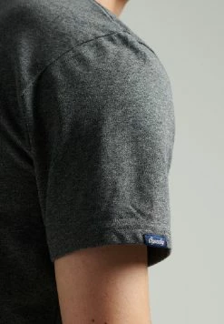 Superdry VINTAGE TRAVEL - Print T-shirt - Dark Charcoal Jaspe -Superdry Shop ac126d7557cf4ee2a0ca559e0c916cf8