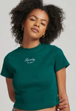 Superdry Basic T-shirt - Mid Pine