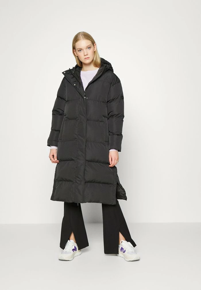 Superdry STUDIOS LONGLINE DUVET COAT - Winter Coat - Black 1 Superdry STUDIOS LONGLINE DUVET COAT - Winter Coat - Black
