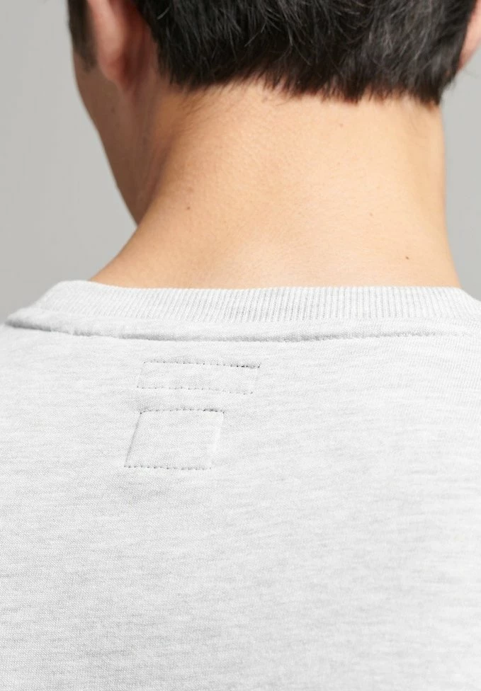 Superdry VINTAGE TERRAIN - Print T-shirt - Glacier Grey Marl 2 Superdry VINTAGE TERRAIN - Print T-shirt - Glacier Grey Marl - Image 2