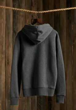 Superdry CLASSIC ZIPHOOD - Zip-up Sweatshirt - Dark Marl 5 Superdry CLASSIC ZIPHOOD - Zip-up Sweatshirt - Dark Marl -Superdry Shop ac8a1566c2914908ba416f3882ff9aab