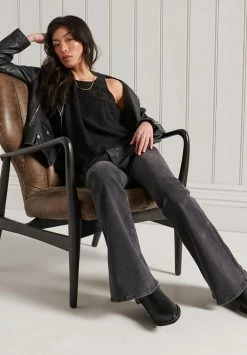 Superdry Blouse - Black 6 Superdry Blouse - Black -Superdry Shop acf1cf4dc28045938de26eadc4a691d0