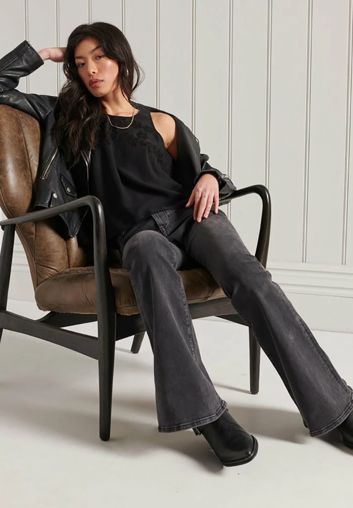 Superdry Blouse - Black 3 Superdry Blouse - Black - Image 3