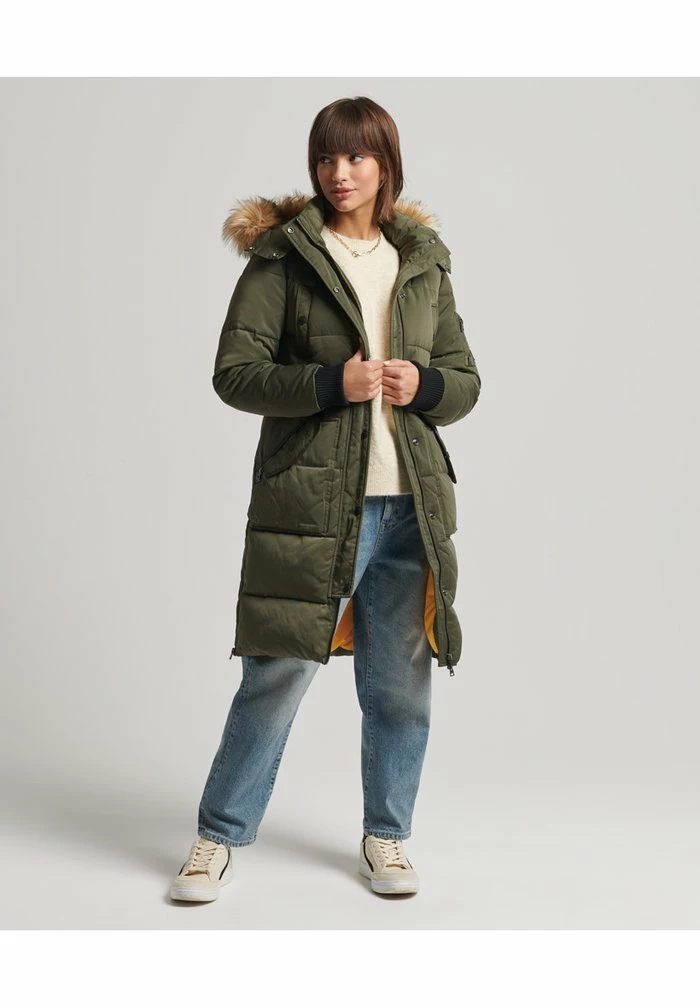 Superdry VINTAGE CLASSIC ESSENTIAL CREW - Jumper - Ecru 1 Superdry VINTAGE CLASSIC ESSENTIAL CREW - Jumper - Ecru