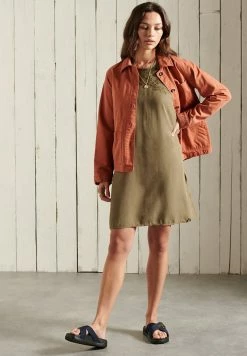 Superdry Day Dress - Khaki