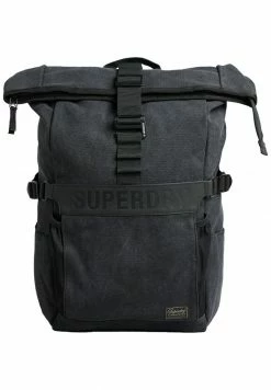 Superdry ROLLTOP - Rucksack - Black