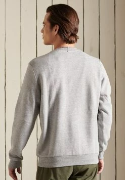 Superdry Sweatshirt - Athletic Grey Marl -Superdry Shop ae28269b69dc4070ae3496253c70a64e