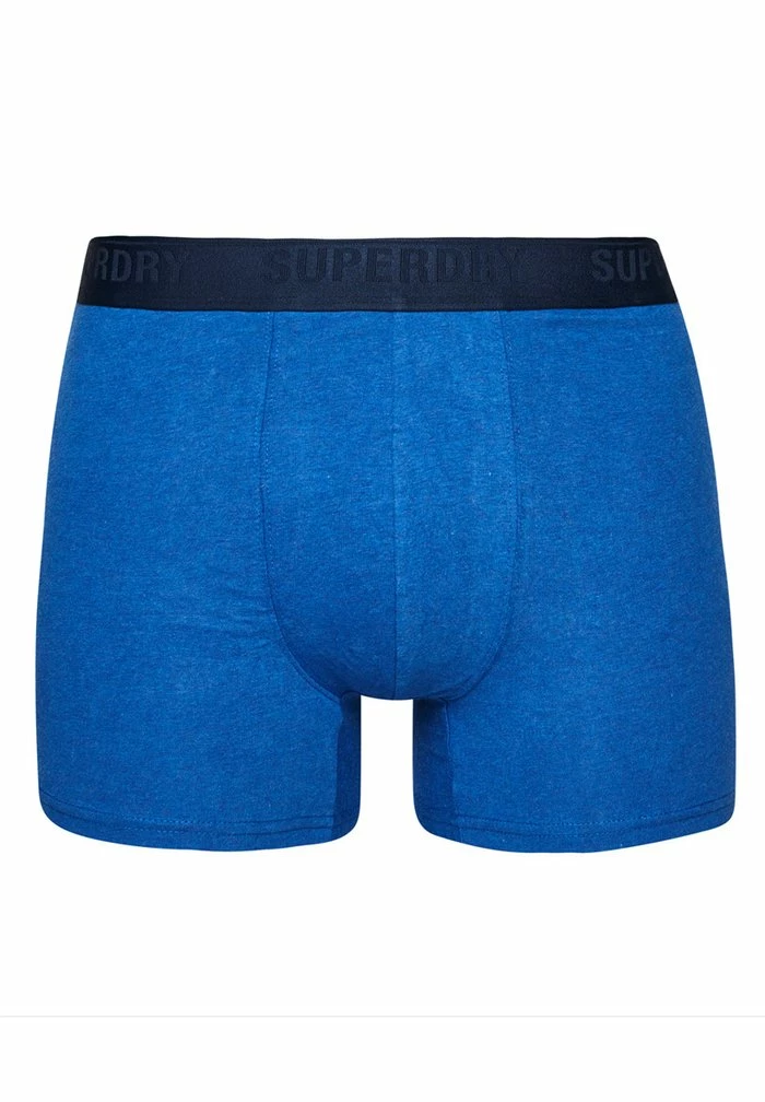 Superdry 3 PACK - Pants - Navy Bright Blue Mazarine 3 Superdry 3 PACK - Pants - Navy Bright Blue Mazarine - Image 3