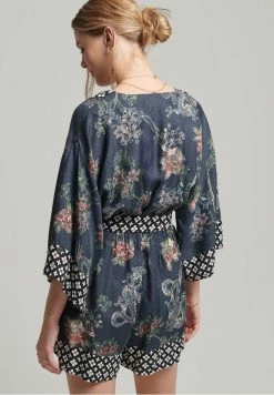 Superdry VINTAGE - Jumpsuit - Dragon Blossom Navy