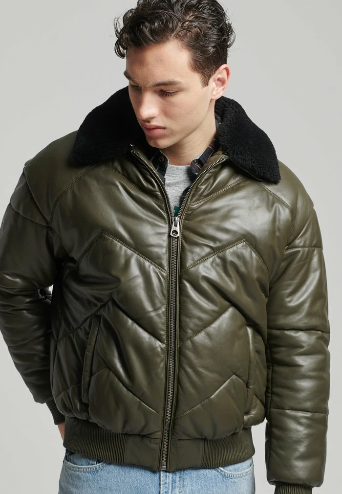 Superdry Winter Jacket - Surplus Goods Olive 4 Superdry Winter Jacket - Surplus Goods Olive - Image 4
