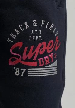 Superdry TRACK & FIELD JOGGERS - Tracksuit Bottoms - Eclipse Navy -Superdry Shop af230a620b254531adb427f319e8b87b