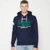 Superdry HOOD - Sweatshirt - Midnight Blue Grit