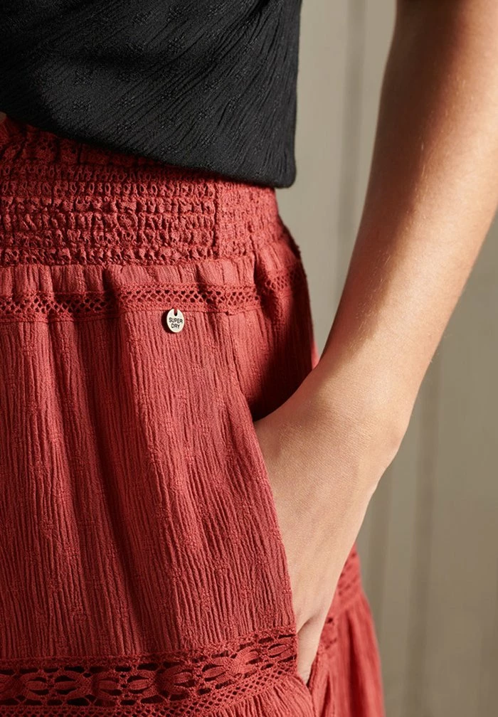 Superdry ALANA - Mini Skirt - Canyon Rust 3 Superdry ALANA - Mini Skirt - Canyon Rust - Image 3
