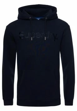 Superdry CORE LOGO SOURCE BRUSHED - Hoodie - Eclipse Navy -Superdry Shop af9d92e882ba4bb2984b4065dba0fd86