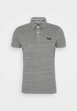 Superdry CLASSIC - Polo Shirt - Flint Steel Grit -Superdry Shop afaec37bf39446c8b5e3c2f58cd24758