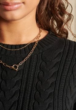 Superdry Dropped Shoulder - Jumper - Black -Superdry Shop afbeda0afa7d4281aec6f804253d1959