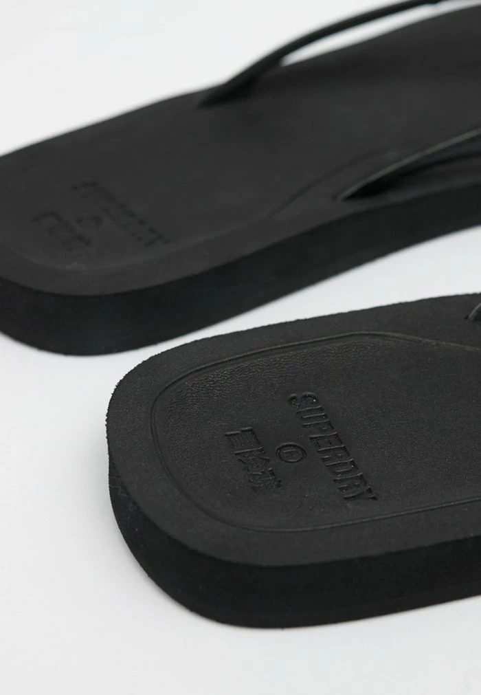 SUPERDRY BASELINE FLIP FLOPS - Slippers - Black 4 SUPERDRY BASELINE FLIP FLOPS - Slippers - Black - Image 4