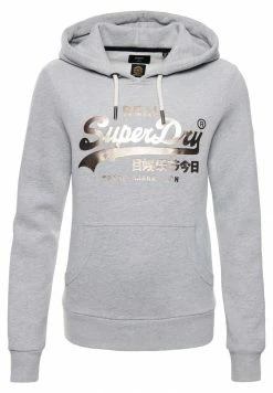 Superdry VINTAGE BOHO SPARKLE - Hoodie - Grey Marl -Superdry Shop affe3e1c9c634549a303a6491e771c19