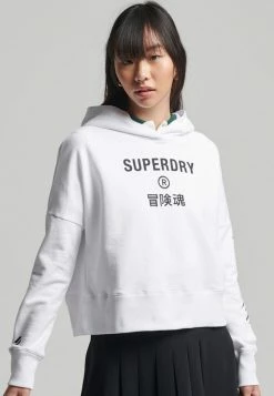 Superdry CODE CORE - Hoodie - Optic