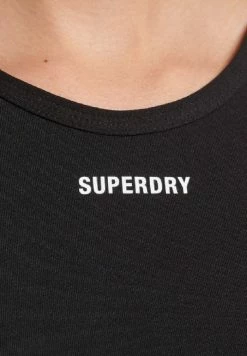 Superdry LOGO GRAPHIC - Top - Black -Superdry Shop b082cfb996b74b6080c11b68a4e2d494