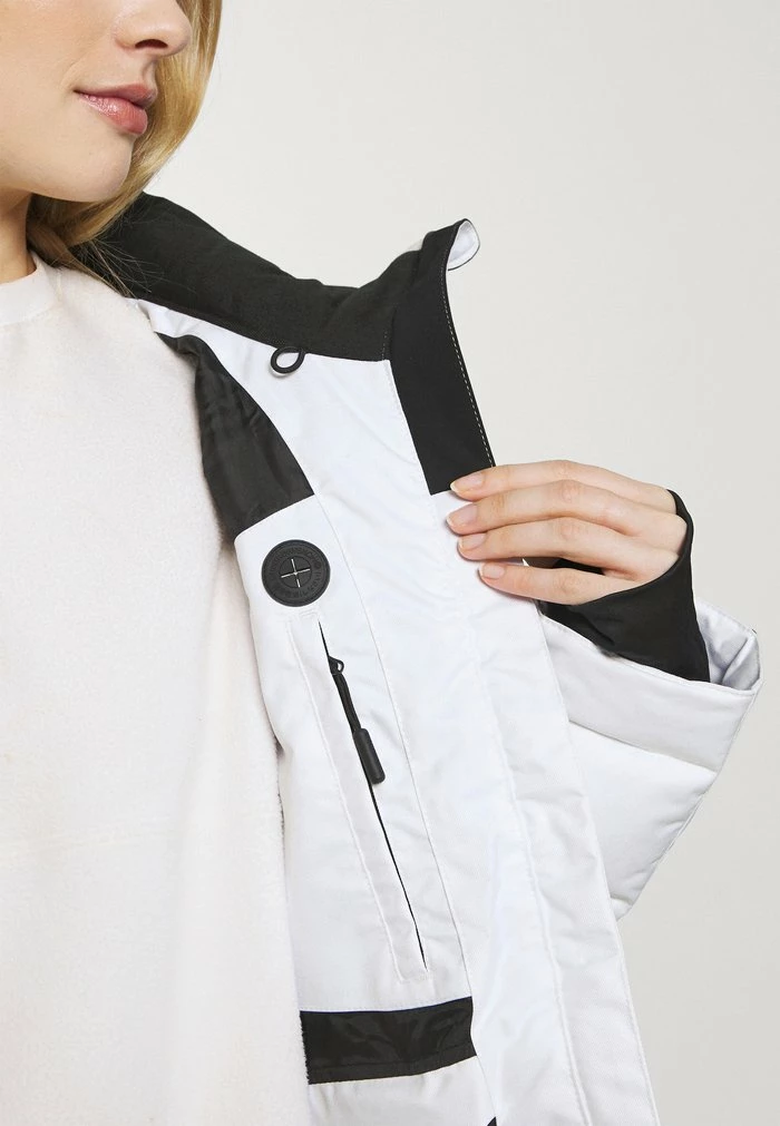 Superdry SNOW LUXE PUFFER - Ski Jacket - White 7 Superdry SNOW LUXE PUFFER - Ski Jacket - White - Image 7