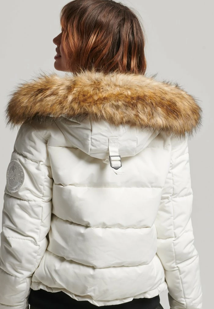 Superdry EVEREST - Winter Jacket - Ecru 3 Superdry EVEREST - Winter Jacket - Ecru - Image 3