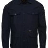 Superdry LONG SLEEVED POCKET FIELD EDITION - Shirt - Eclipse Navy