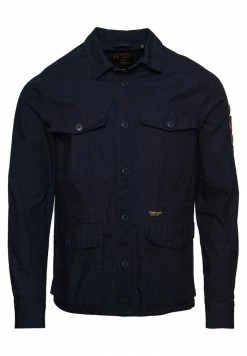 Superdry LONG SLEEVED POCKET FIELD EDITION - Shirt - Eclipse Navy