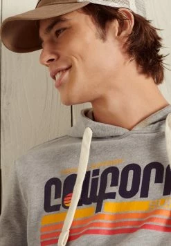 Superdry CALI SURF - Hoodie - Grey Marl 6 Superdry CALI SURF - Hoodie - Grey Marl -Superdry Shop b100397d86514cc899883f90f7b092c7