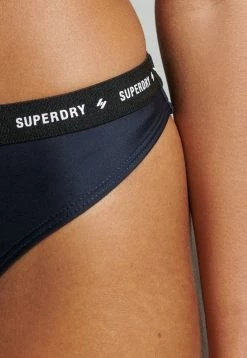 Superdry MICRO LOGO ELASTIC BRIEFS - Bikini Bottoms - Deep Navy