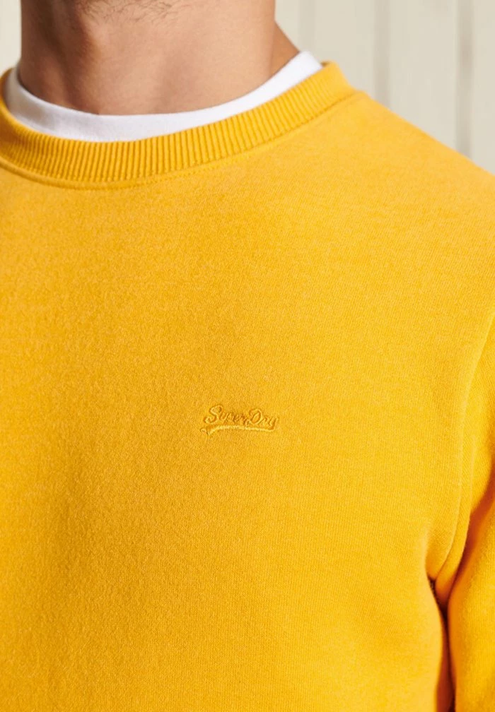 Superdry VINTAGE LOGO CREW - Sweatshirt - Turmeric Marl 3 Superdry VINTAGE LOGO CREW - Sweatshirt - Turmeric Marl - Image 3