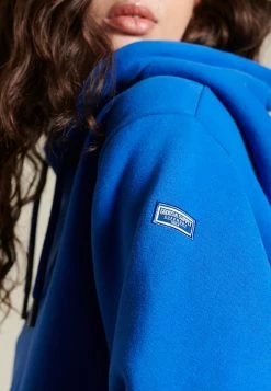 Superdry CORE LOGO SOURCE - Hoodie - Eagle Blue -Superdry Shop b12093385d474a0aae10b3429d20a934