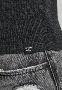 Superdry CREW NECK - Top - Dark Charcoal Marl 11 Superdry CREW NECK - Top - Dark Charcoal Marl -Superdry Shop b12efffb58e34b0da6bf94f58a785cbe
