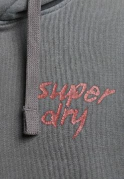 Superdry VINTAGE INDIE MARK - Hoodie - Vintage Black -Superdry Shop b177e6d0b8064f9ca0ef337834715bfb