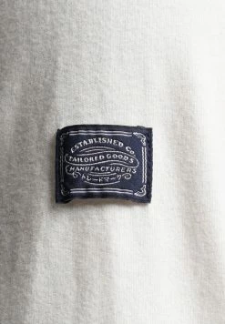 Superdry VINTAGE LOGO NARRATIVE - Long Sleeved Top - Ecru -Superdry Shop b191464dde884d49bddbfde185fe2a06