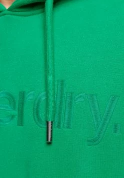 Superdry CORE LOGO SOURCE BRUSHED - Hoodie - Drop Kick Green -Superdry Shop b1a10fdb02774f18baeba7133f618981