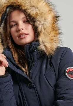 Superdry EVEREST - Parka - Nordic Chrome Navy -Superdry Shop b1b96afa99074ac7b8ab6648f1911e96