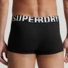 Superdry 2 PACK - Pants - Black Black Optic