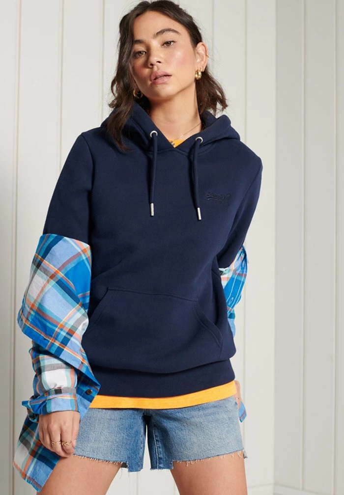 Superdry ORANGE LABEL - Hoodie - Rich Navy 2 Superdry ORANGE LABEL - Hoodie - Rich Navy - Image 2