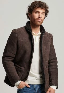 Superdry SHEARLING DECK - Winter Jacket - Combi