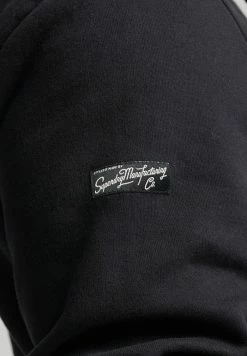 Superdry VINTAGE CORPORATION - Hoodie - Black -Superdry Shop b24c2ee889aa4d8c9e363a93b2eb2cf3