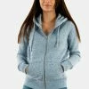 Superdry Zip-up Sweatshirt - Bleu