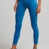 Superdry CORE - Leggings - Trousers - Twilight Blue