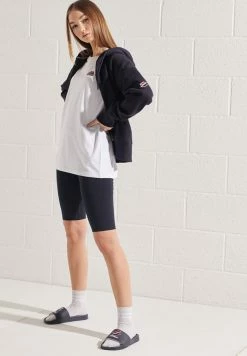 Superdry Zip-up Sweatshirt - Deep Navy