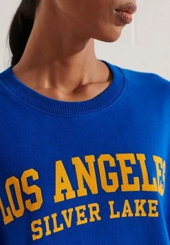 Superdry COLLEGE CREW - Day Dress - Mazarine Blue -Superdry Shop b2aa969183f54b8e8a010f45a8f80199