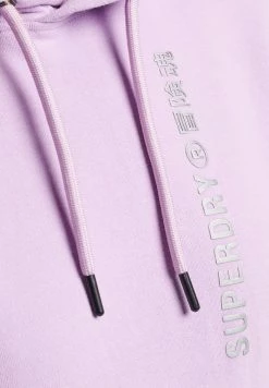 Superdry CODE LINEAR LOOSE - Hoodie - Mid Lilac -Superdry Shop b301677ba621466fafbcb02172cc6aa2