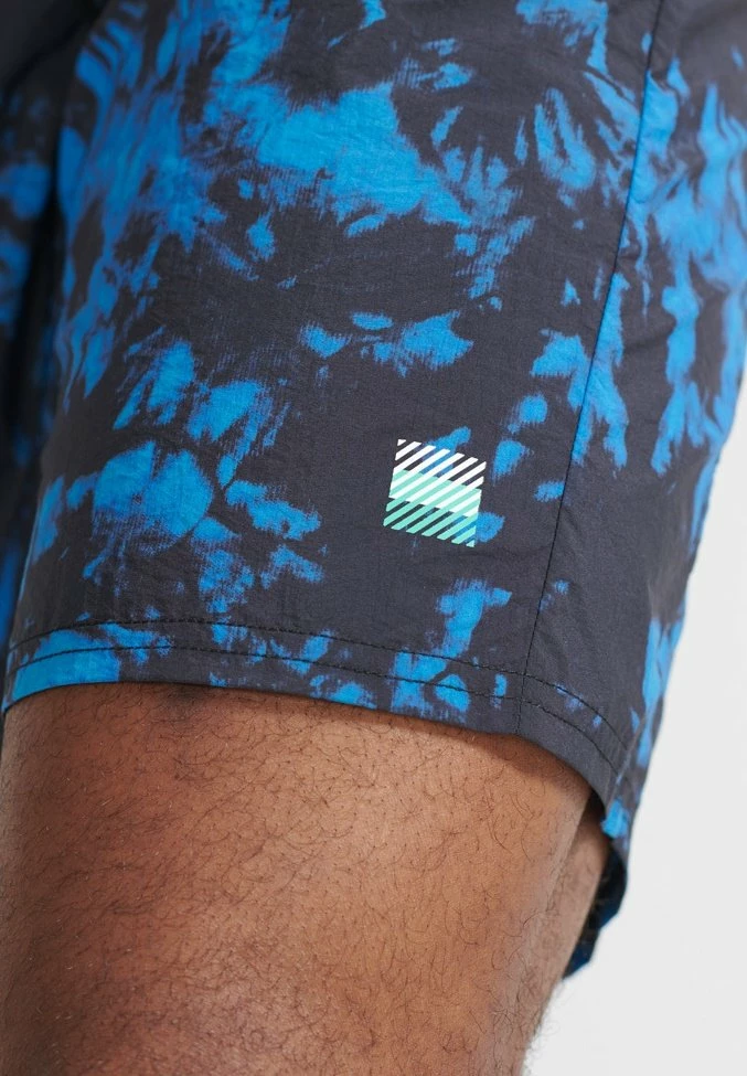 Superdry RUN TRACK - Shorts - Blue Tie Dye 5 Superdry RUN TRACK - Shorts - Blue Tie Dye - Image 5