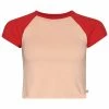 Superdry BASEBALL TINY - Print T-shirt - Antique Peach Red